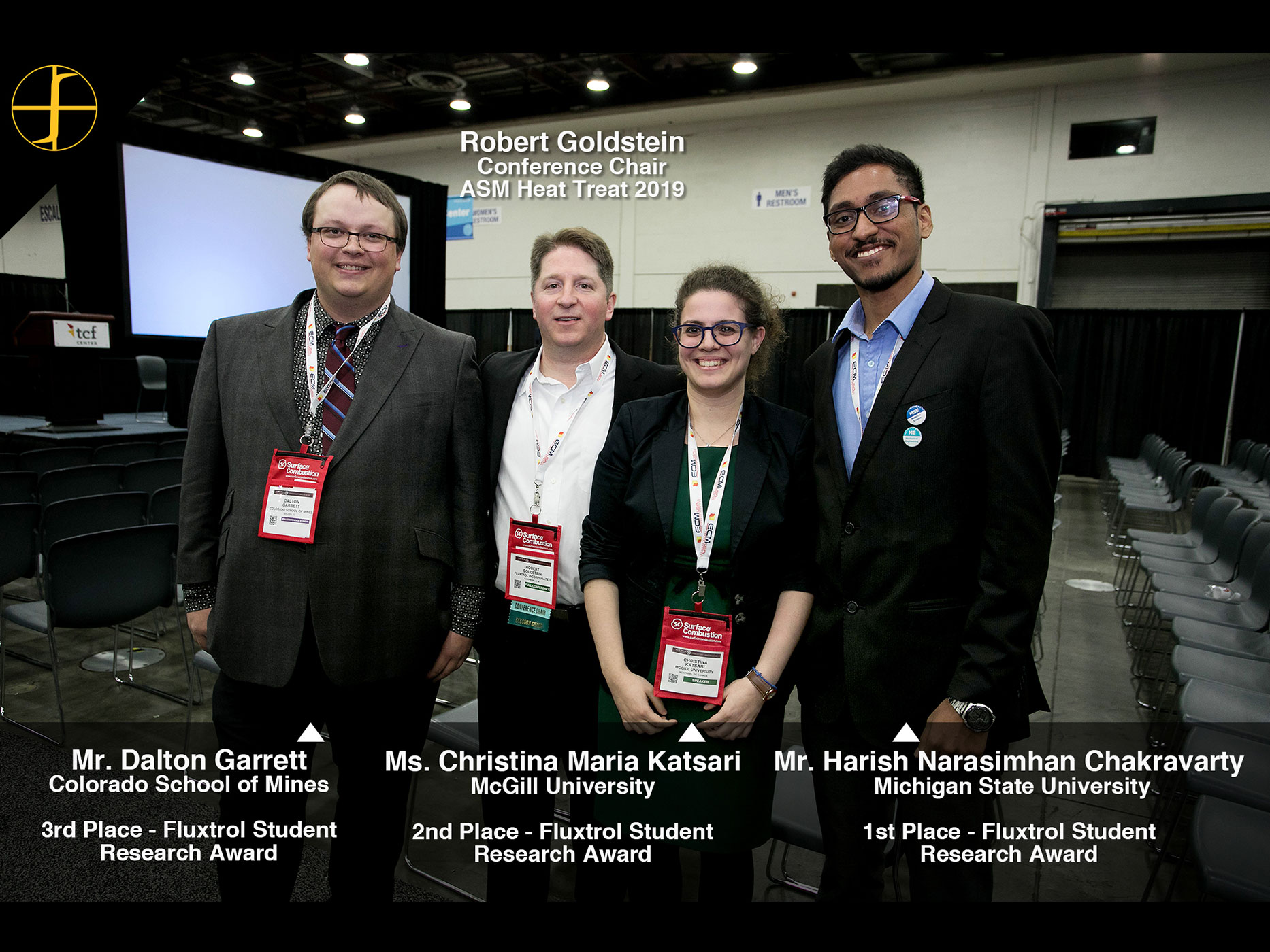 Featured image for “Professor Valentin S. Nemkov Academic Research Award and Fluxtrol Student Research Award Winners Announced at HEAT TREAT 2019”