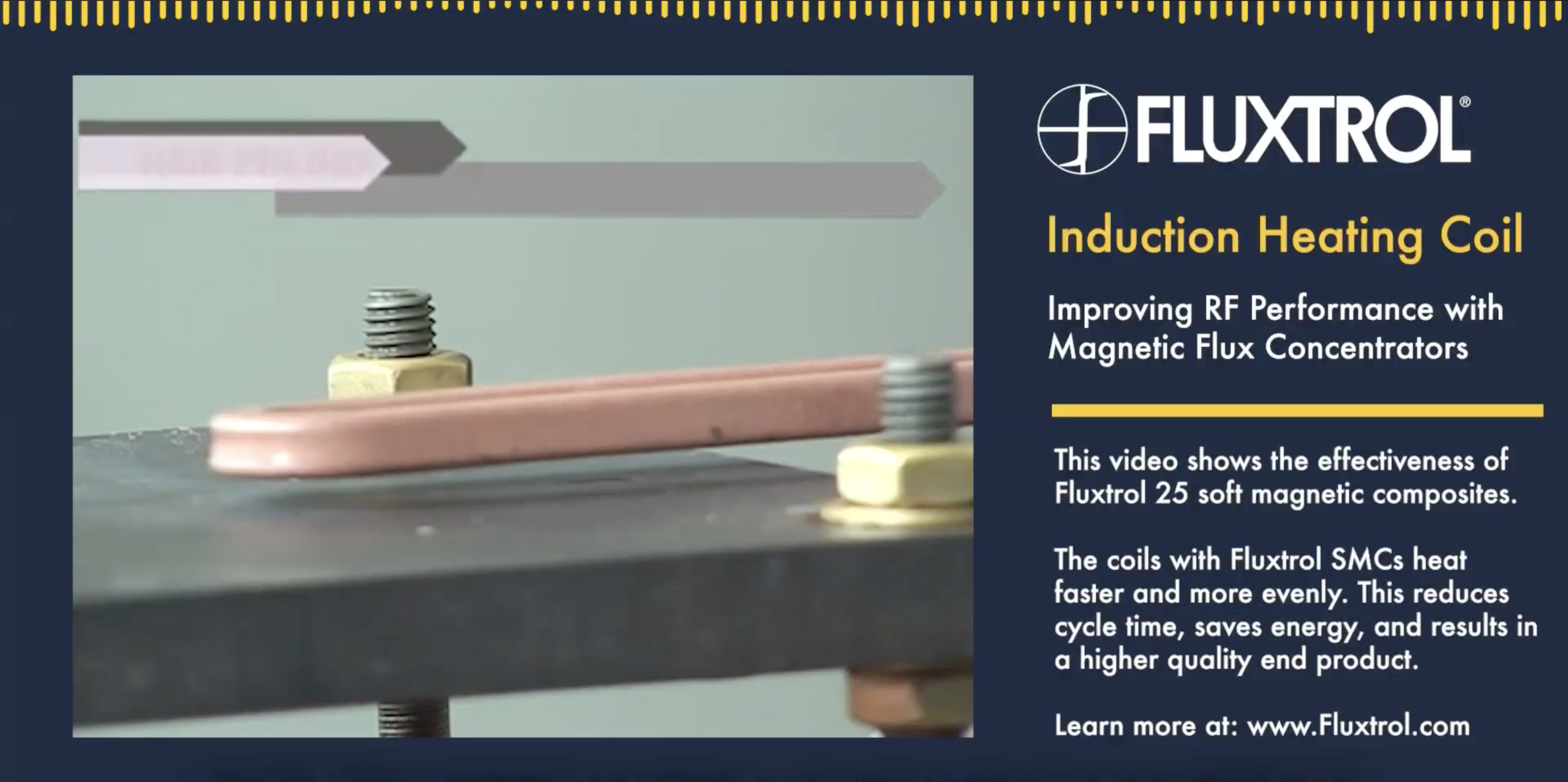 Featured image for “Video Demonstration: See the Difference on 5 Inductor Geometries with and without Fluxtrol 25”